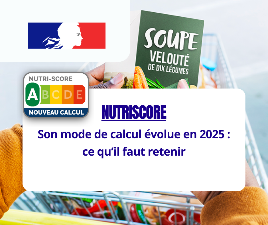ACTUS - Nutri-Score - son mode de calcul évolue en 2025 : ce qu’il faut retenir