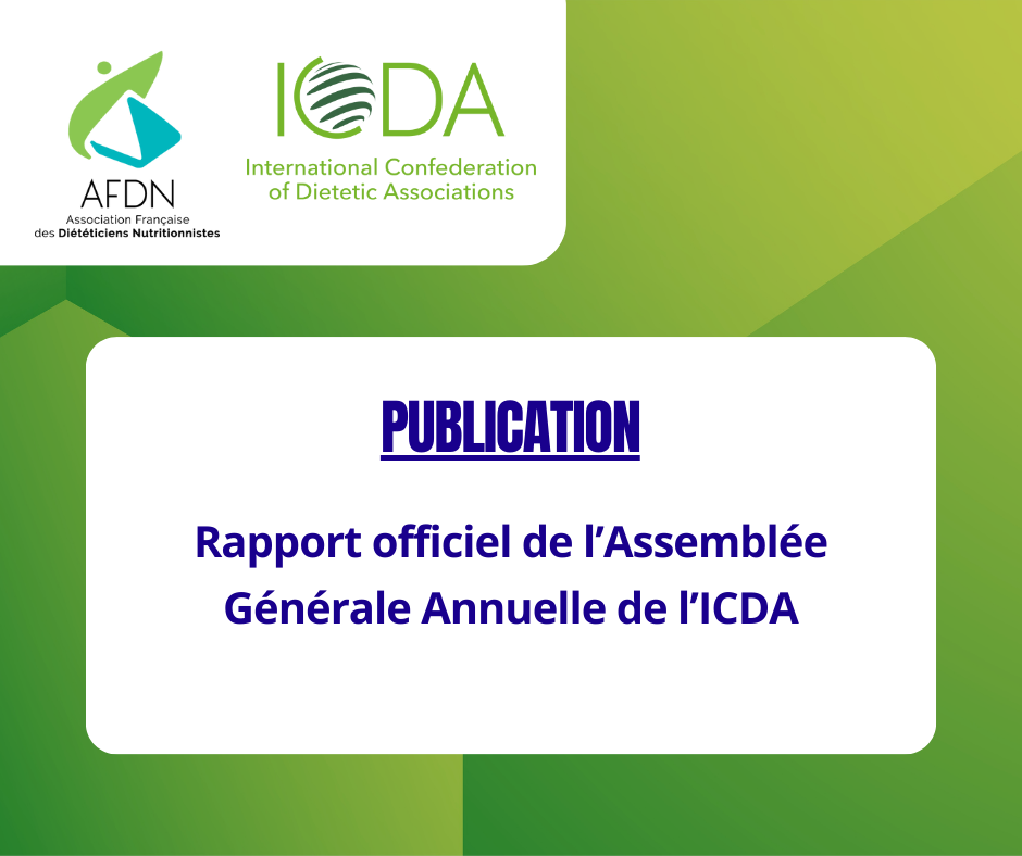 Rapport officiel de l’Assemblée Générale Annuelle de l’ICDA 2025