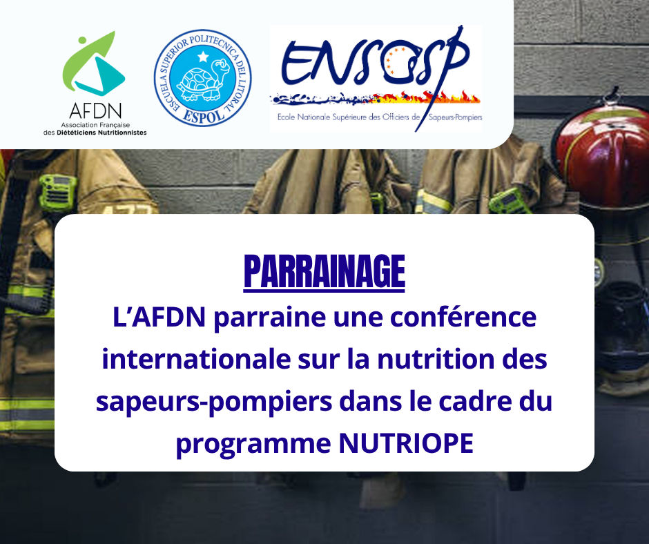 ACTU AFDN- Parrainage conference ENSOSP ESPOL - sapeur pompier