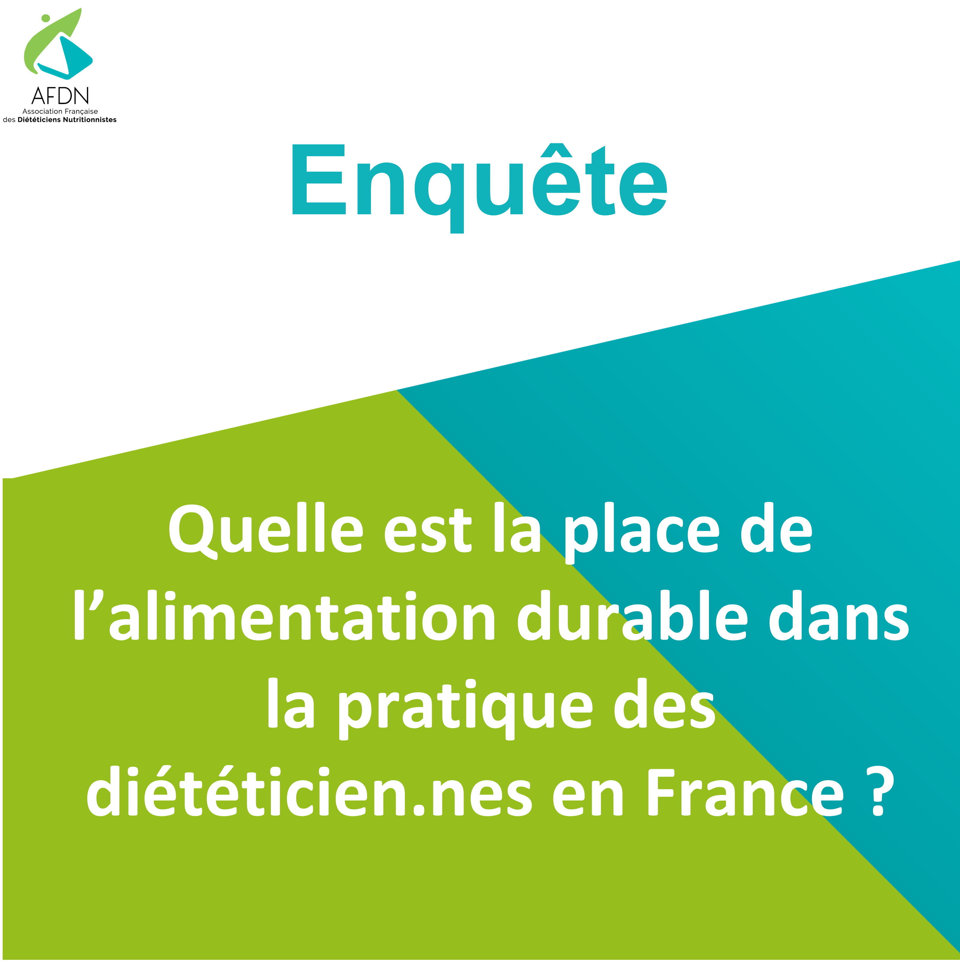 Enquête alimentation durable