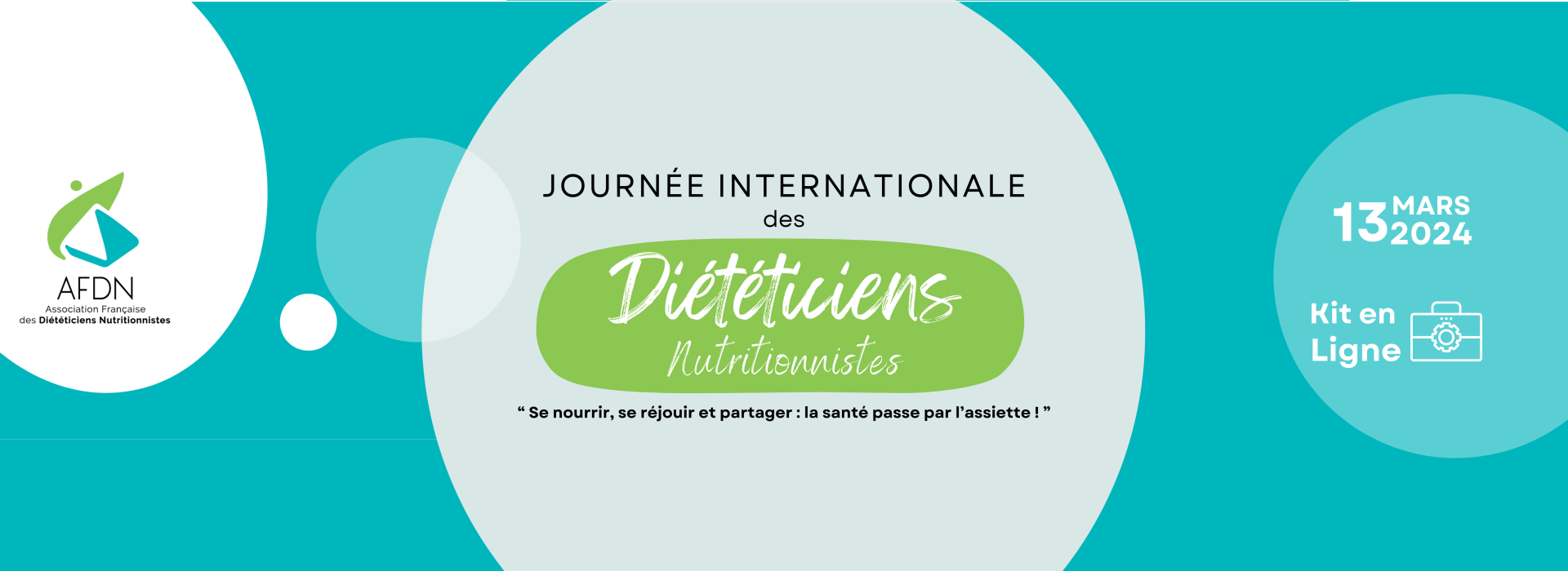 Journée Internationale des Diététiciens Nutritionnistes - 13 mars 2024