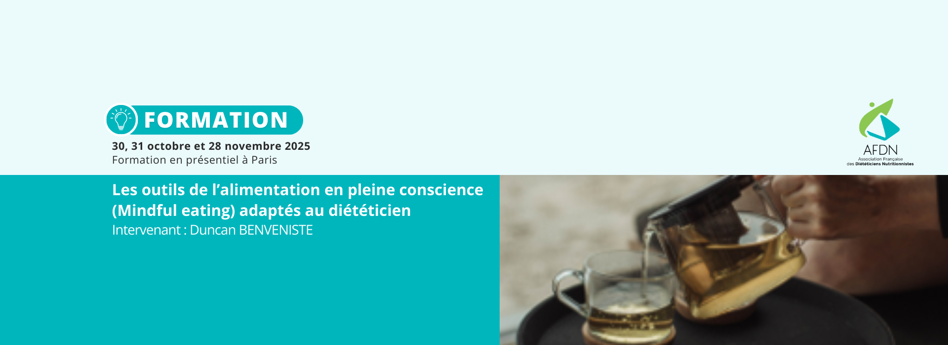Formation AFDN pleine conscience 2025